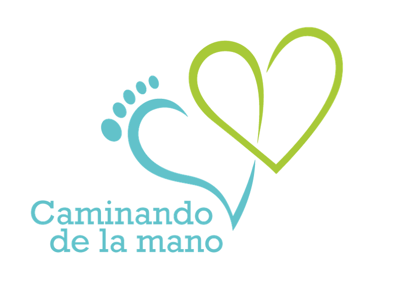 Logo de Caminando de la Mano, empresa partner que imparte la estimulación temprana en Buen Consejo